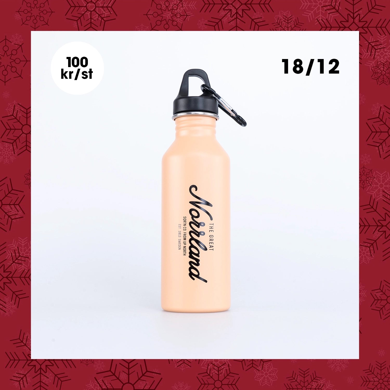 GREAT NORRLAND FLASKA - KHAKI 530ML