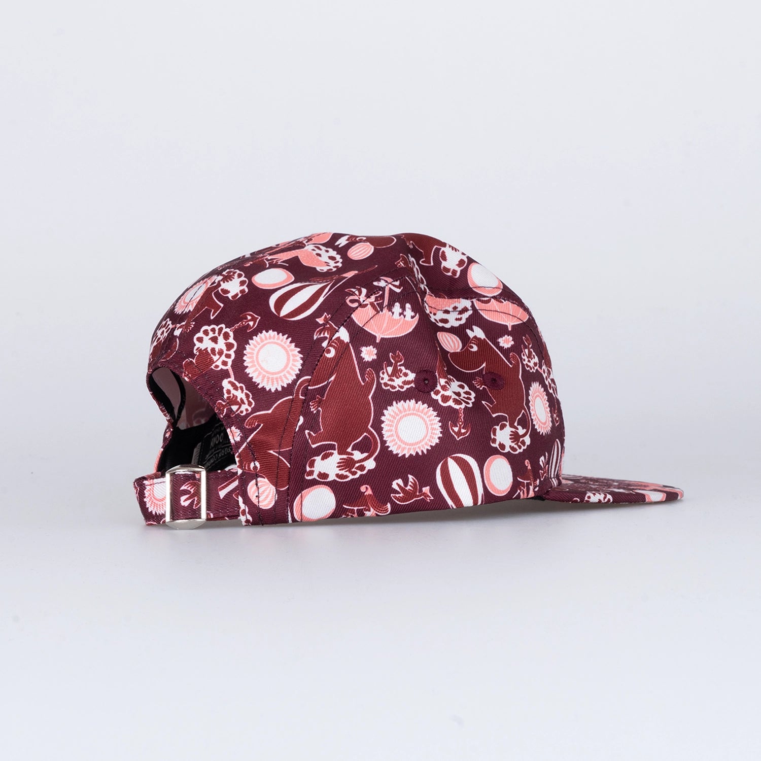 TGN SCRIPT KIDS 5-PANEL CAP - MOOMIN BURGUNDY