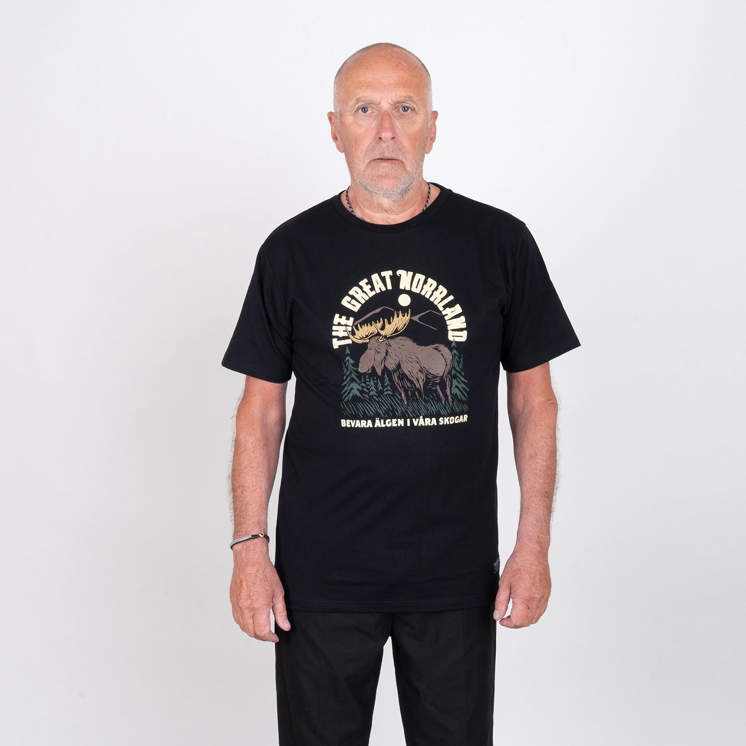 ÄLGEN T-SHIRT - BLACK