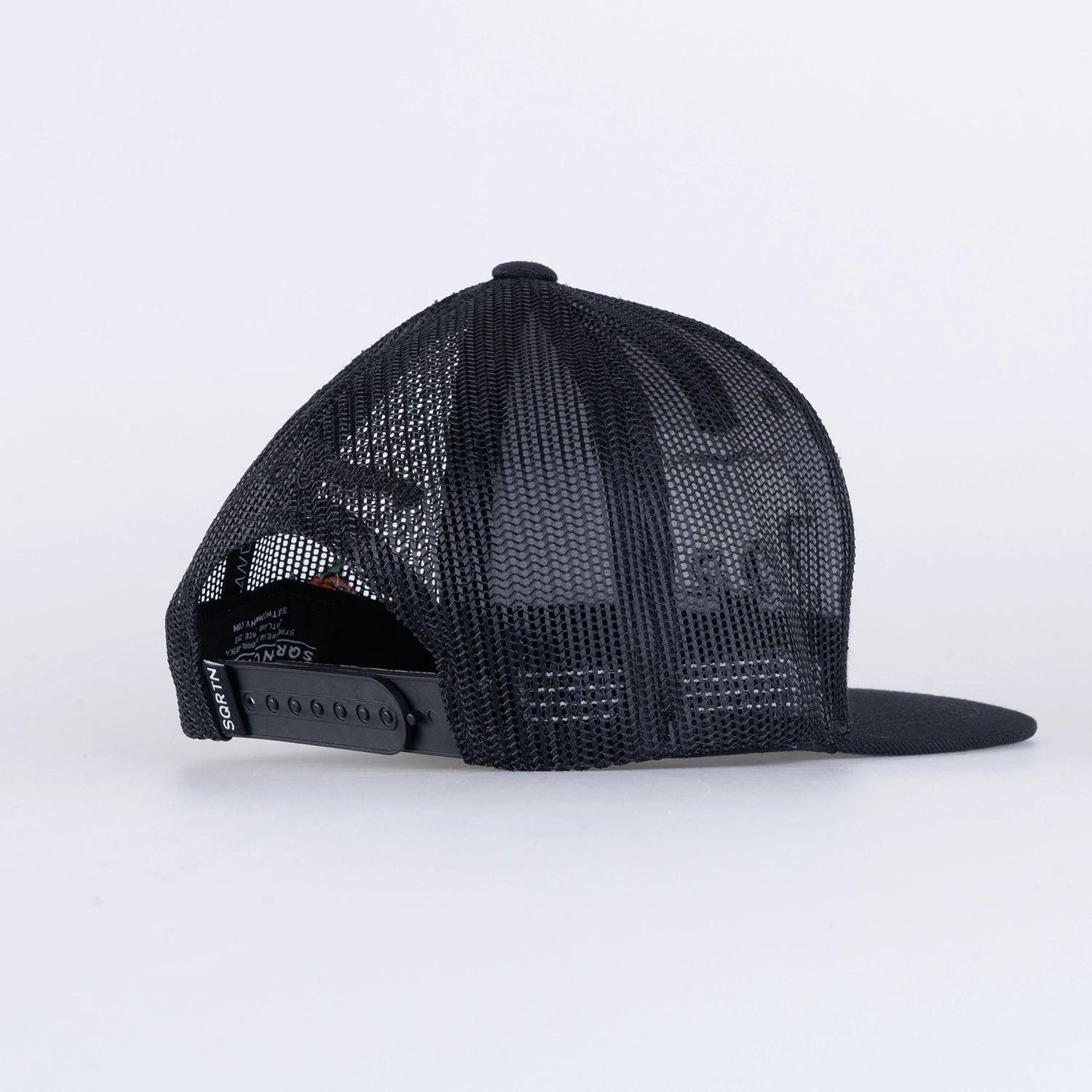 BEAR KIDS TRUCKER CAP - BLACK