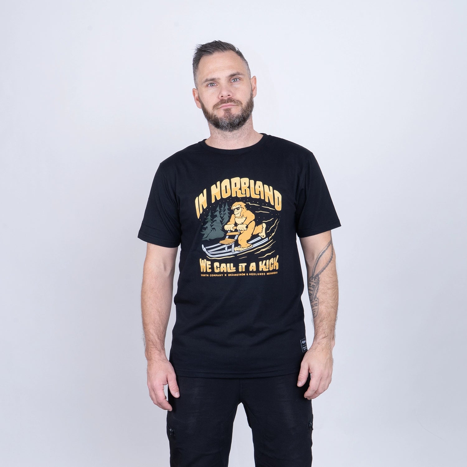 BIGFOOT T-SHIRT - BLACK