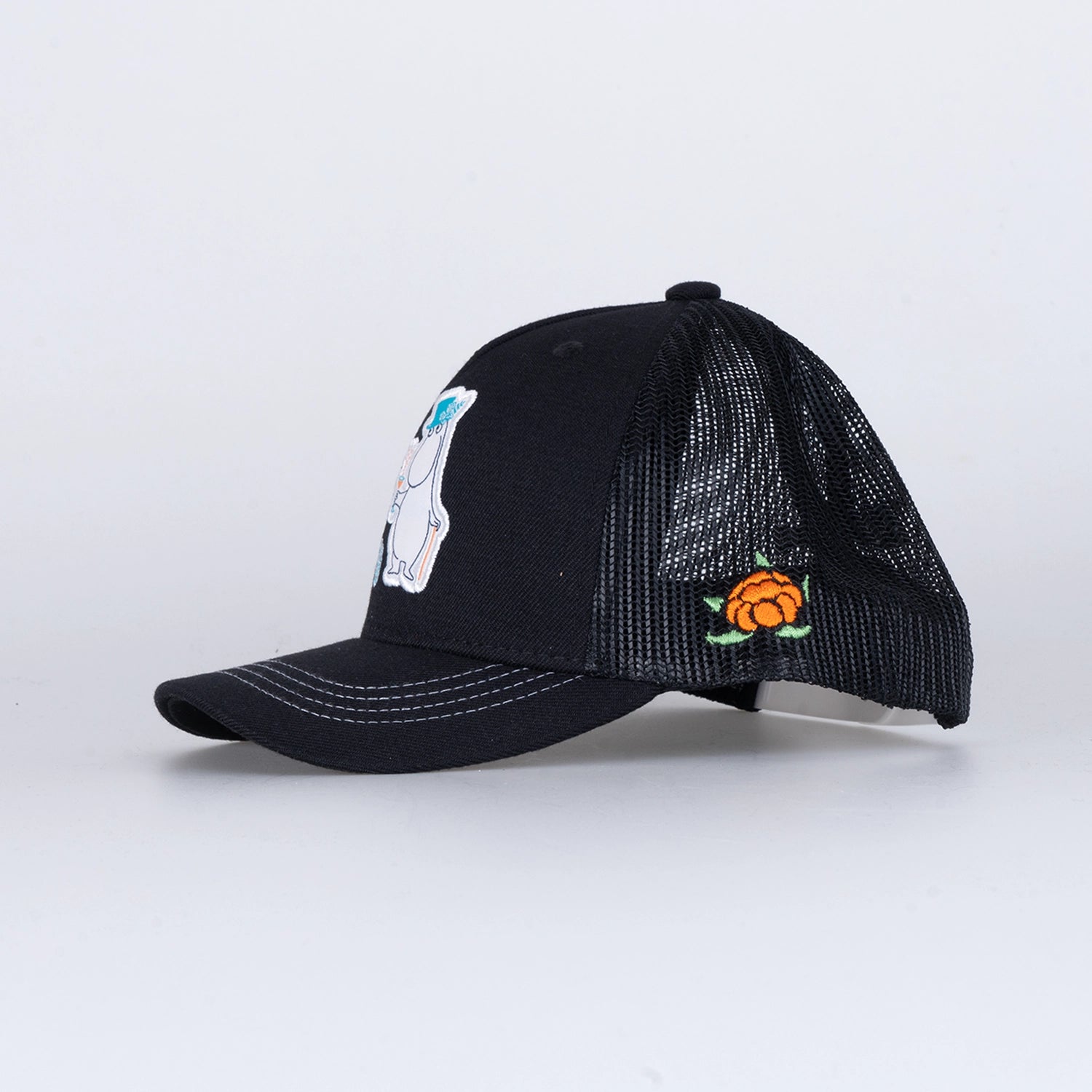 CHEERS MOOMIN KIDS TRUCKER CAP - BLACK
