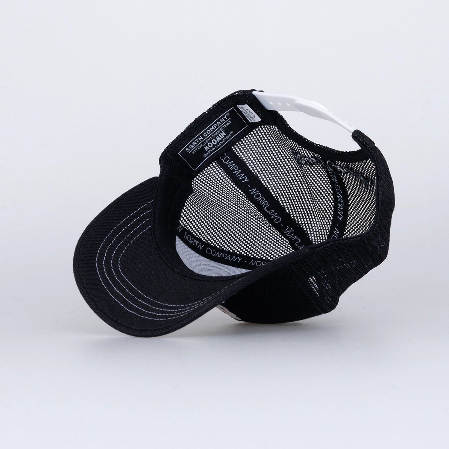 CHEERS MOOMIN KIDS TRUCKER CAP - BLACK