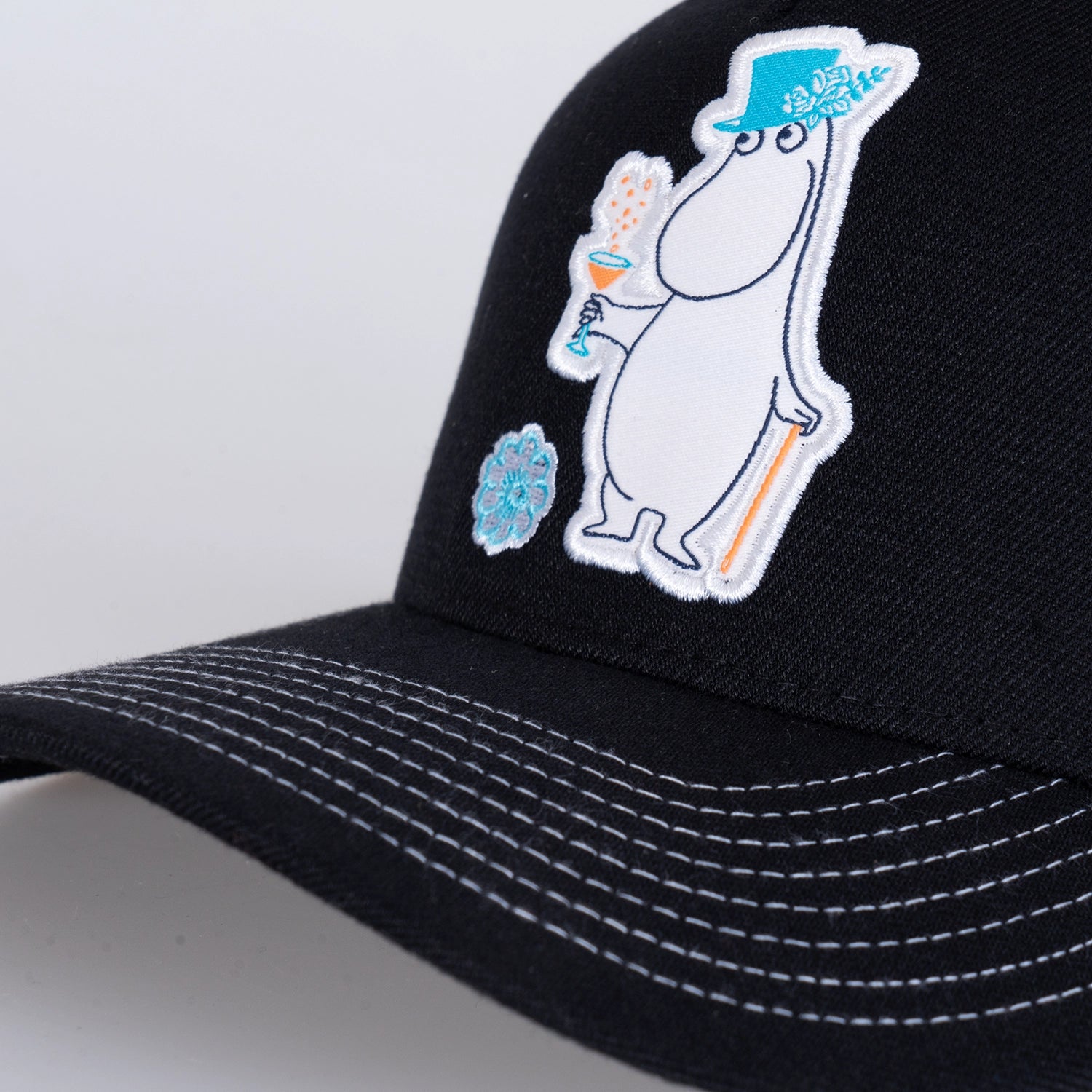 CHEERS MOOMIN TRUCKER CAP - BLACK