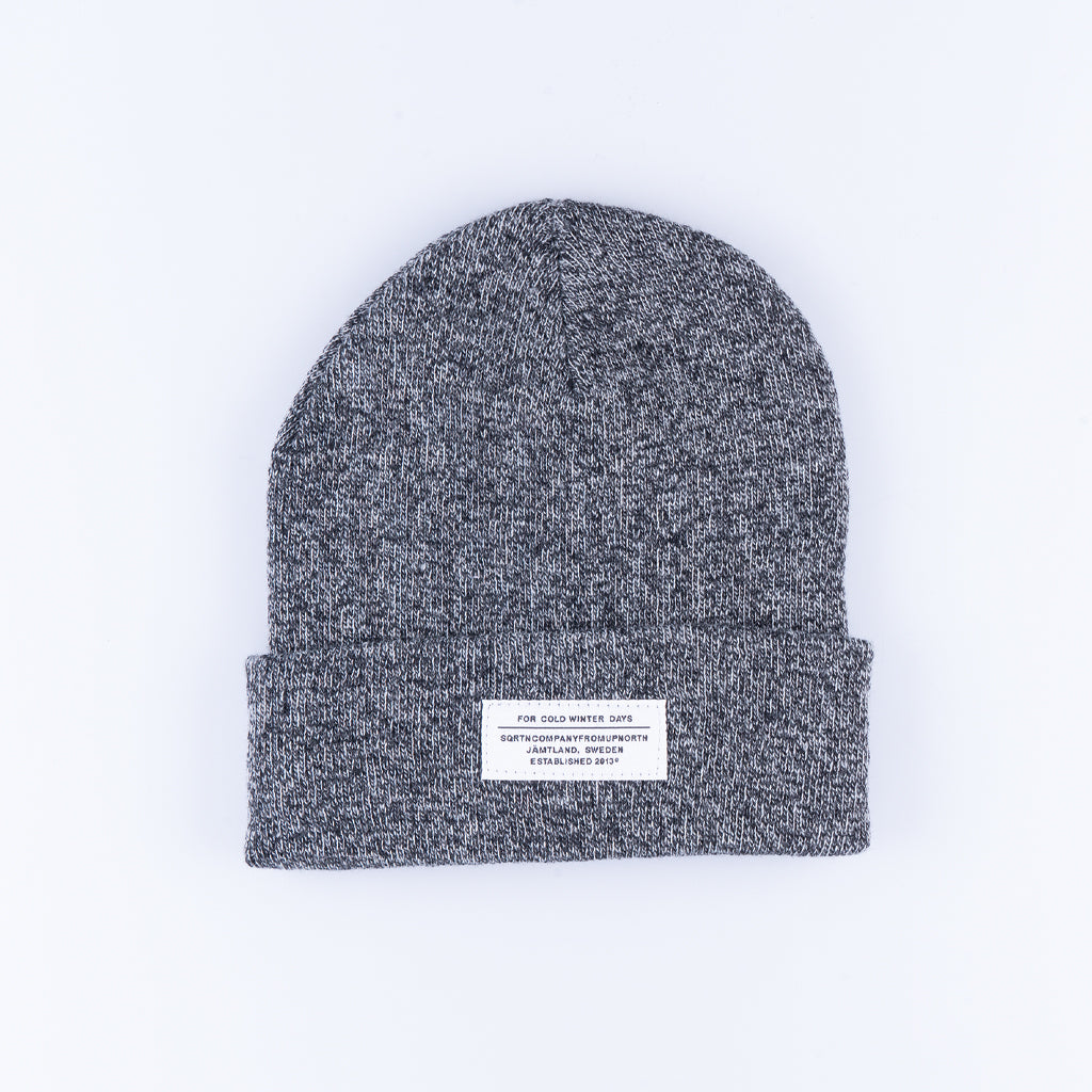 COLD WINTER BEANIE - DARK HEATHER
