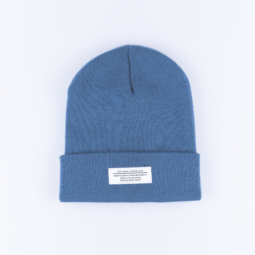 COLD WINTER BEANIE - DUSTY BLUE