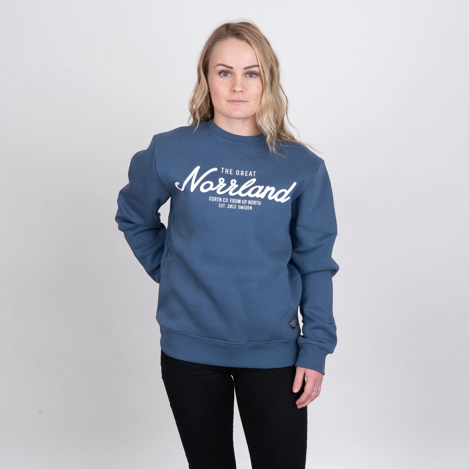GREAT NORRLAND CREWNECK - INDIGO BLUE