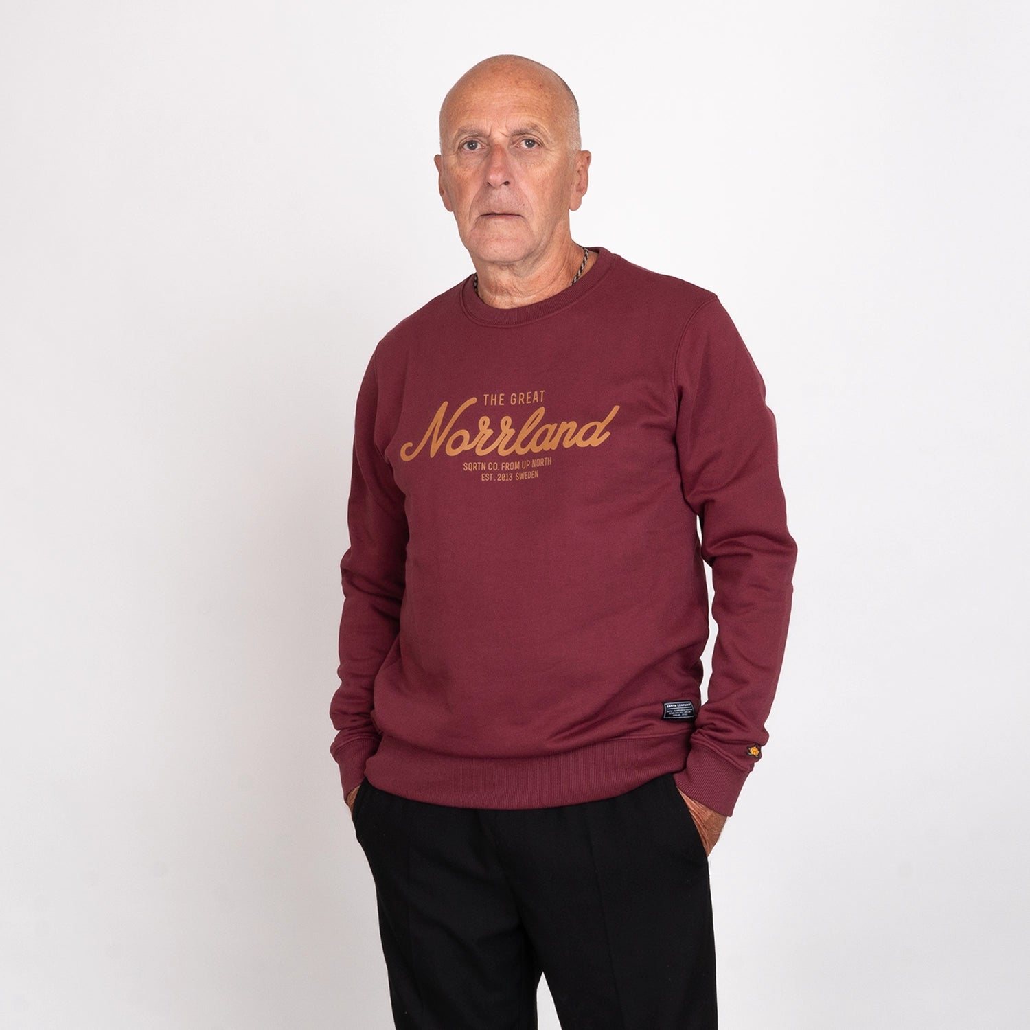 GREAT NORRLAND CREWNECK - PORT WINE