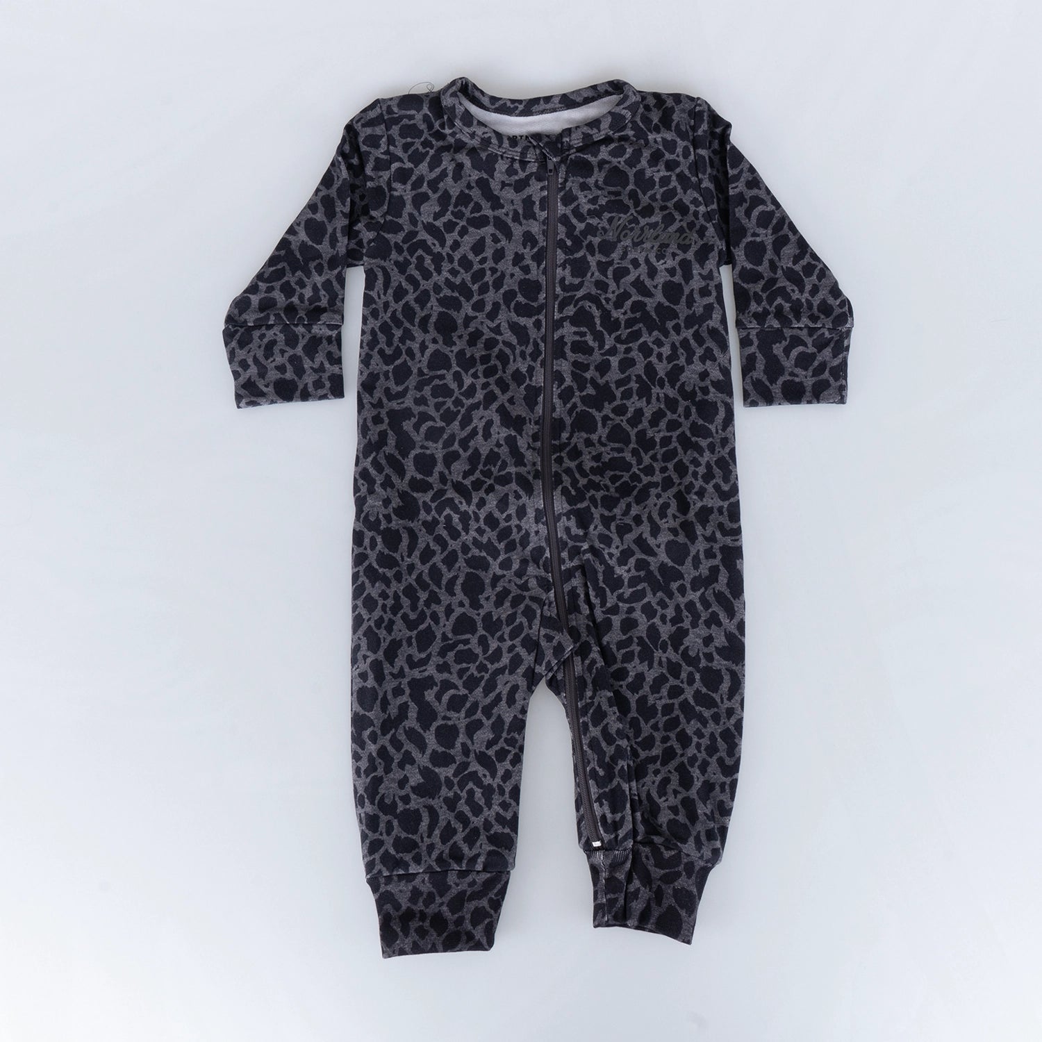 TGN SCRIPT JUMPSUIT - LYNX CHARCOAL