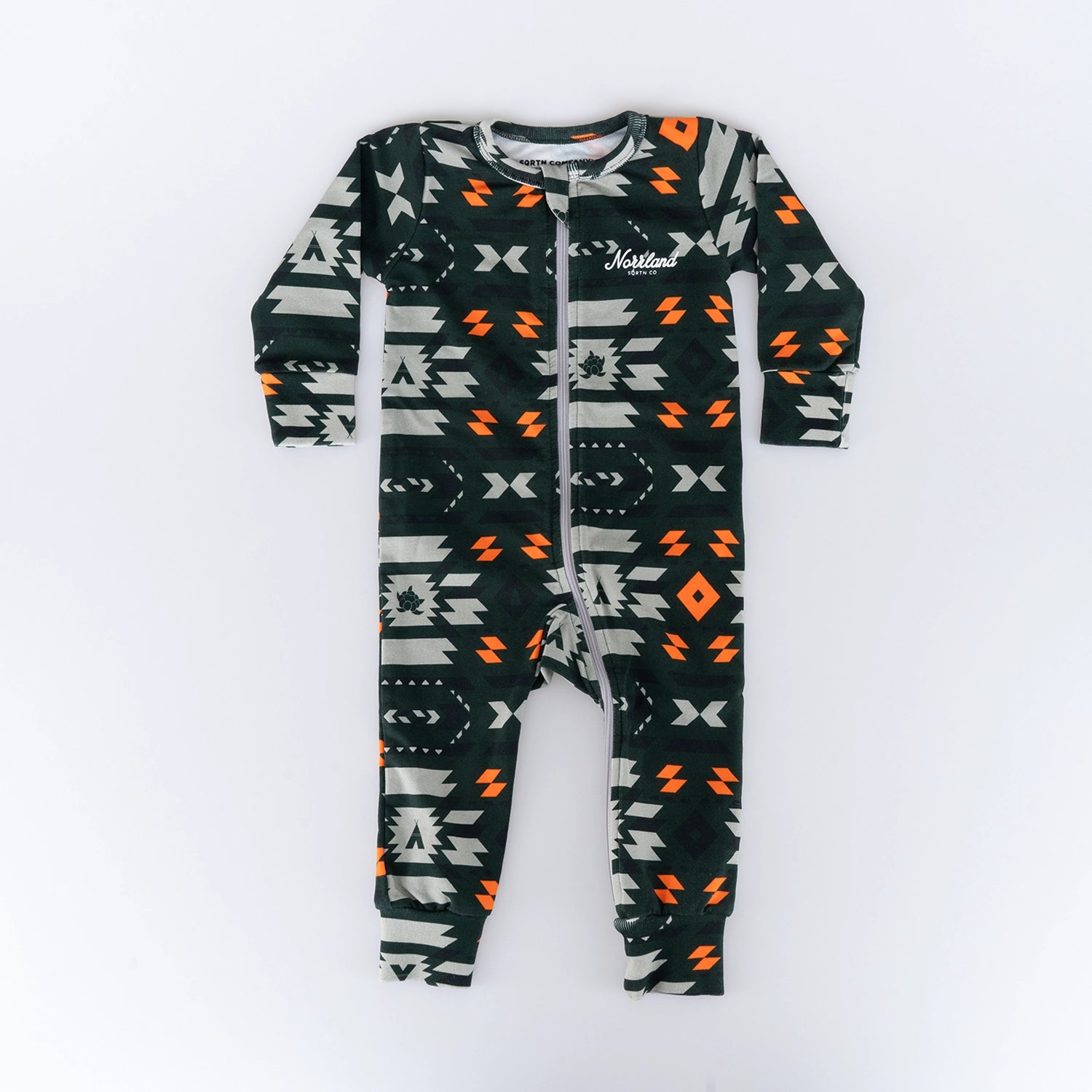 TGN SCRIPT JUMPSUIT - AZTEC OLIVE