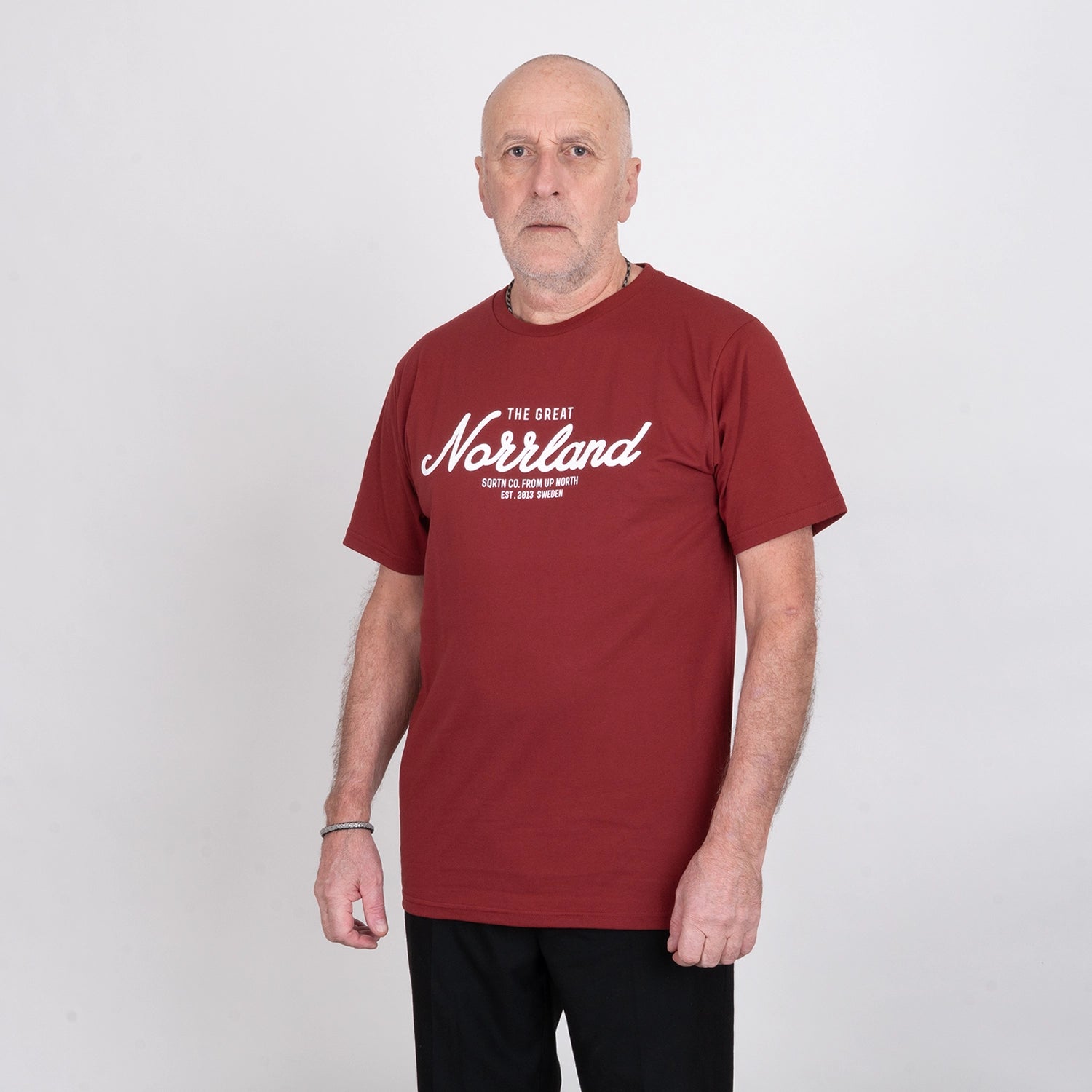 GREAT NORRLAND T-SHIRT - AUTUMN RED