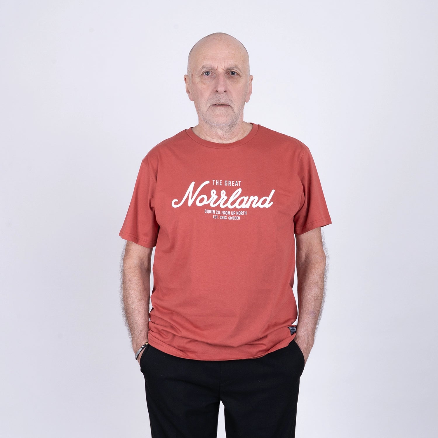 GREAT NORRLAND T-SHIRT - CHARCOAL