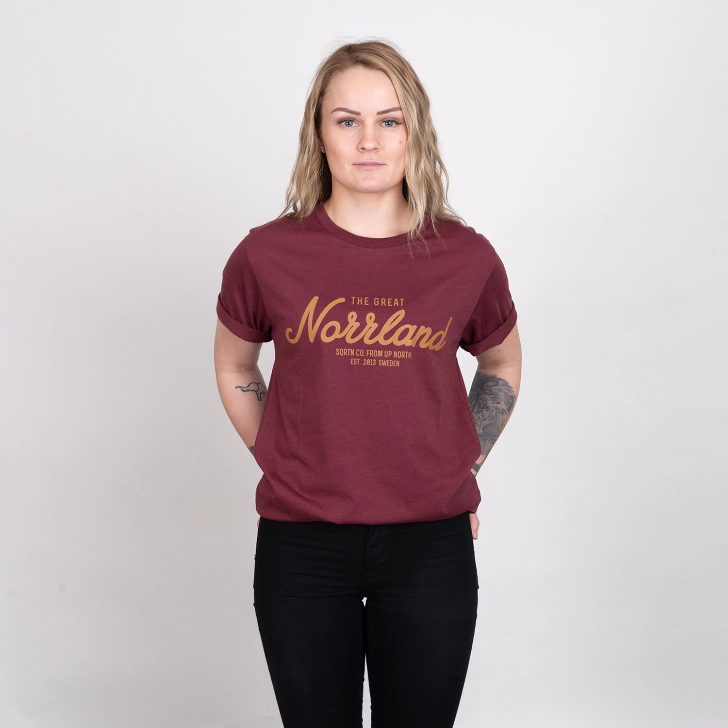 GREAT NORRLAND T-SHIRT - PORT WINE