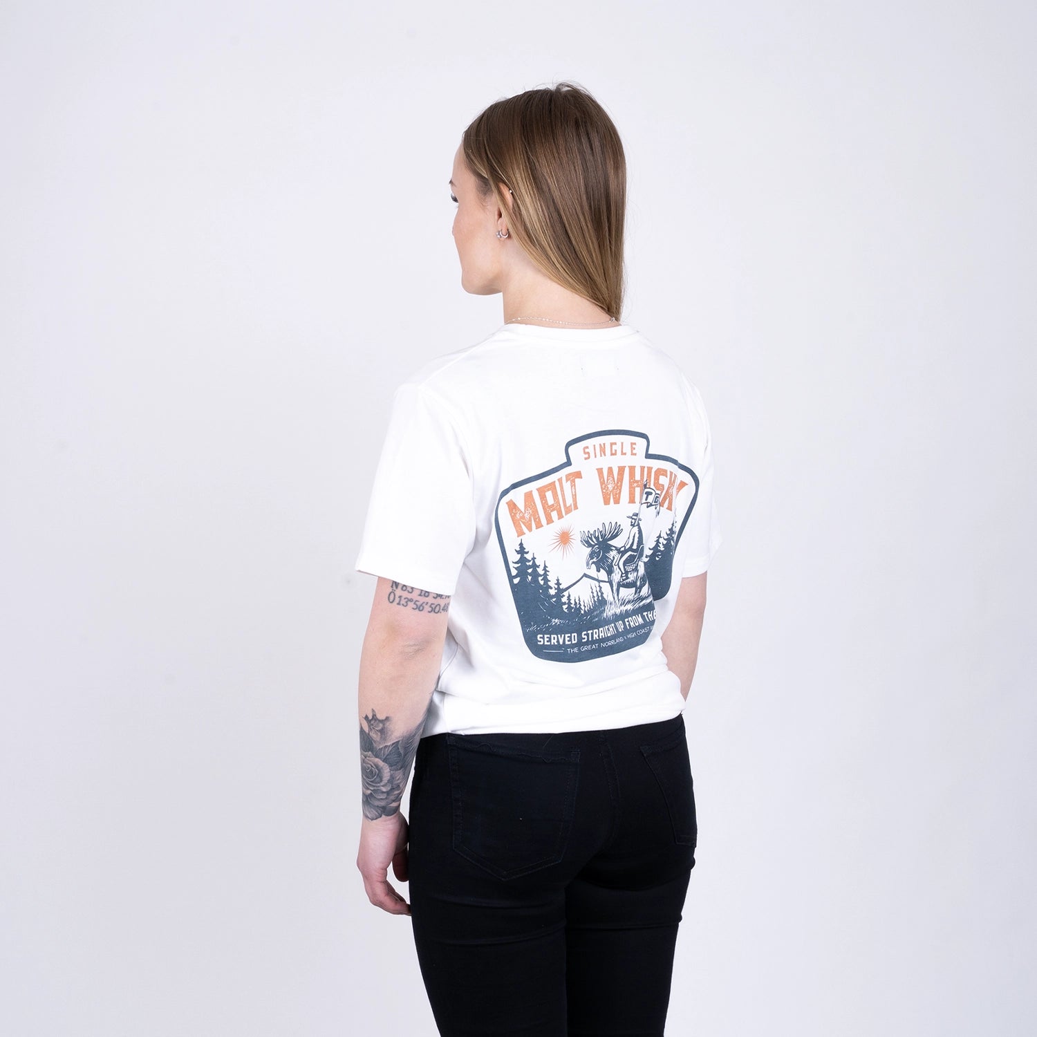 HCW MALT T-SHIRT - NATURAL COTTON