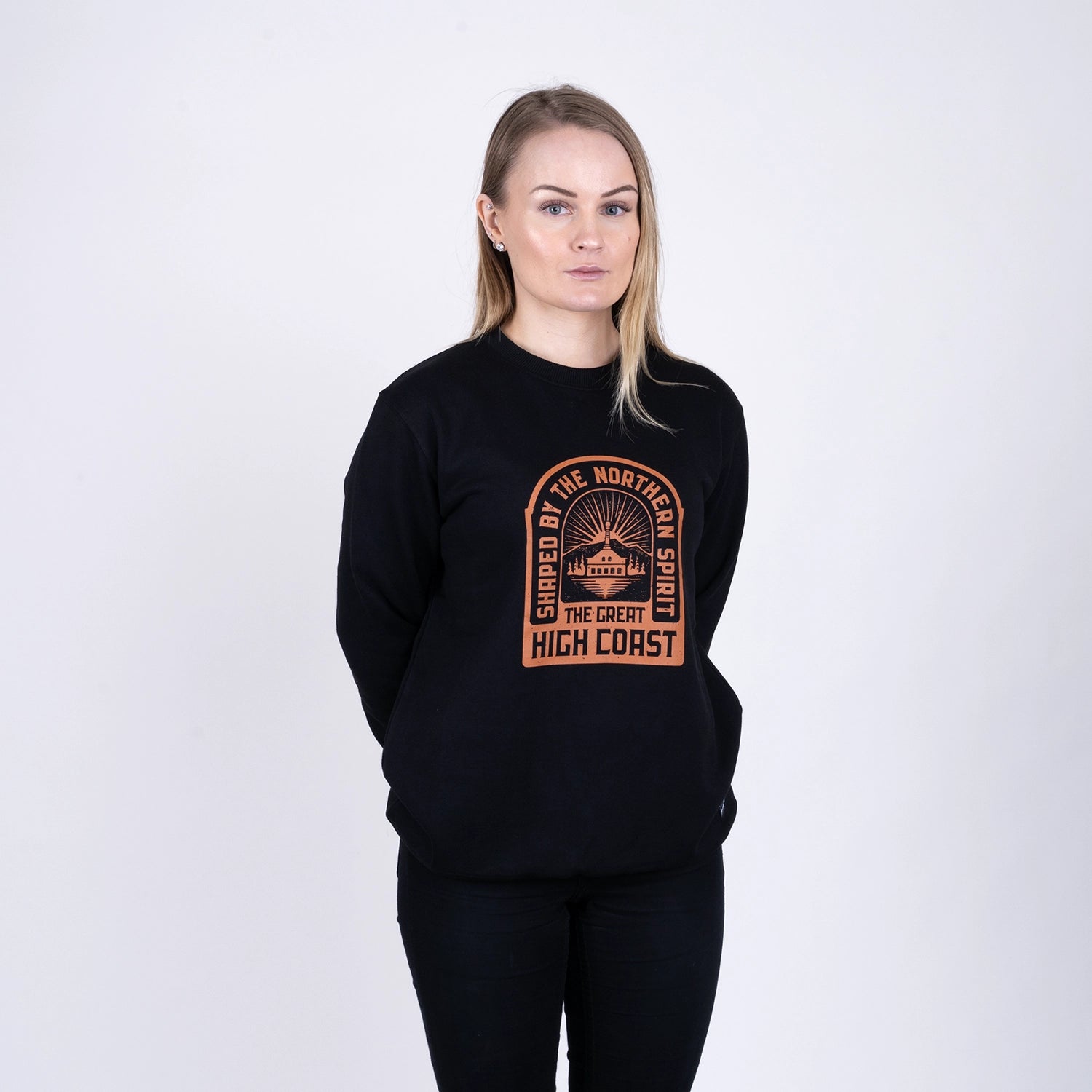 HCW WINDOW CREWNECK - BLACK