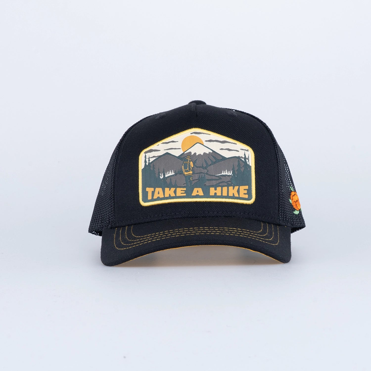 HIKE KIDS TRUCKER CAP - BLACK