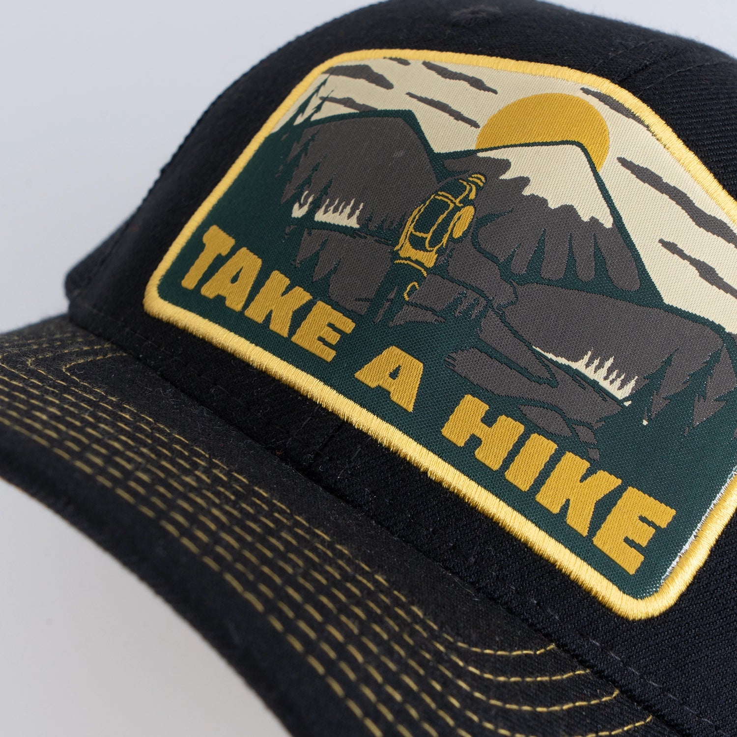 HIKE TRUCKER LOW CAP - BLACK