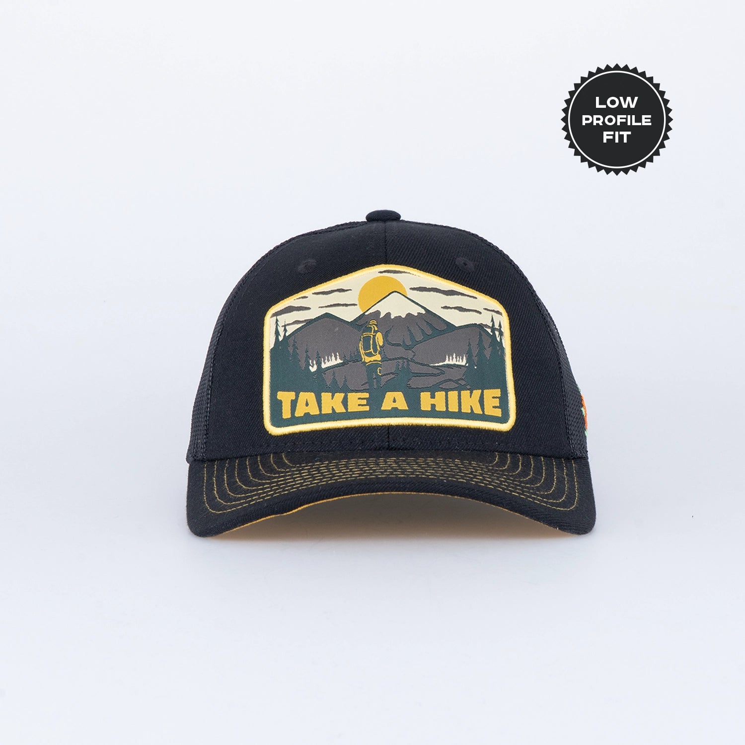 HIKE TRUCKER LOW CAP - BLACK