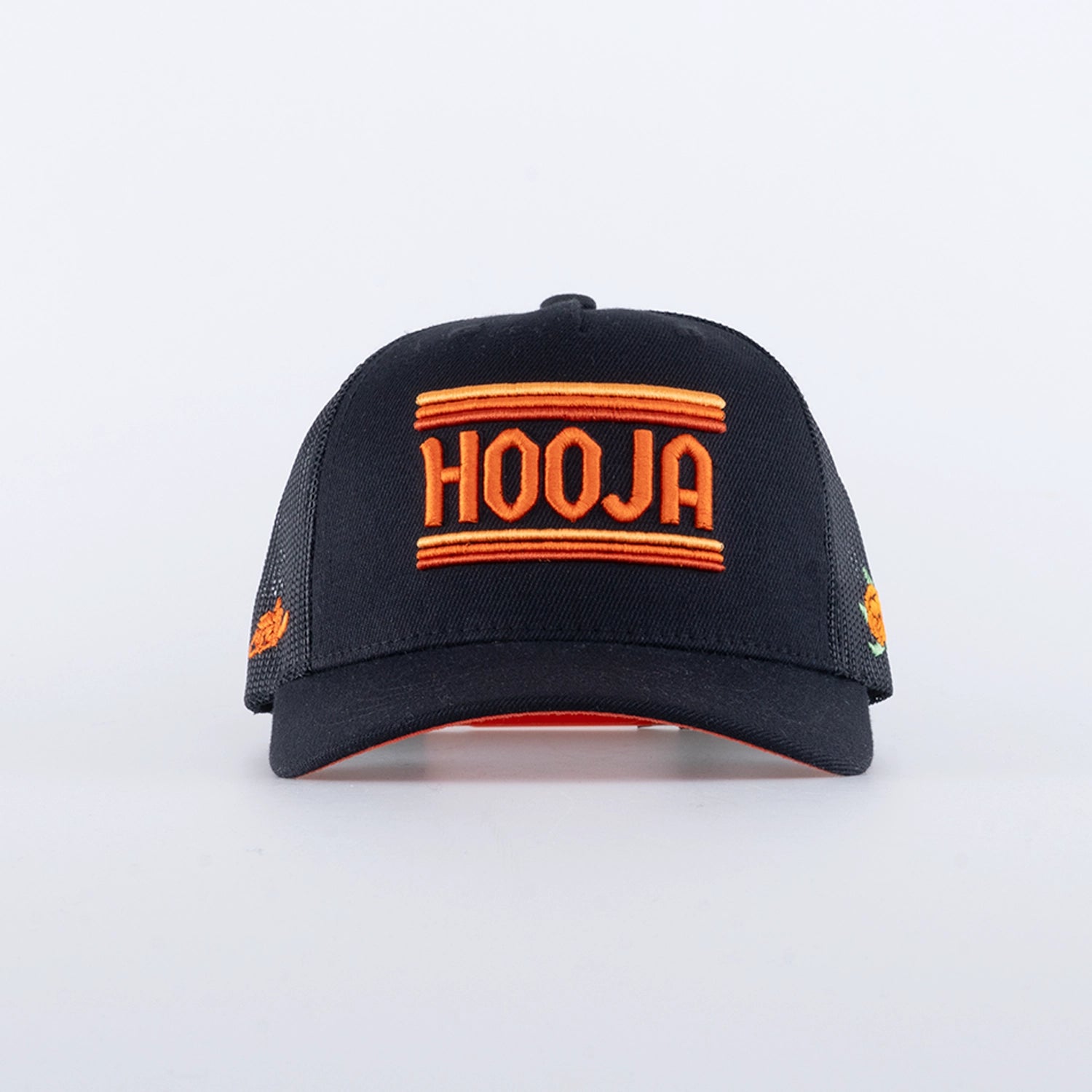 HOOJA KIDS TRUCKER CAP - HOOJA BLACK
