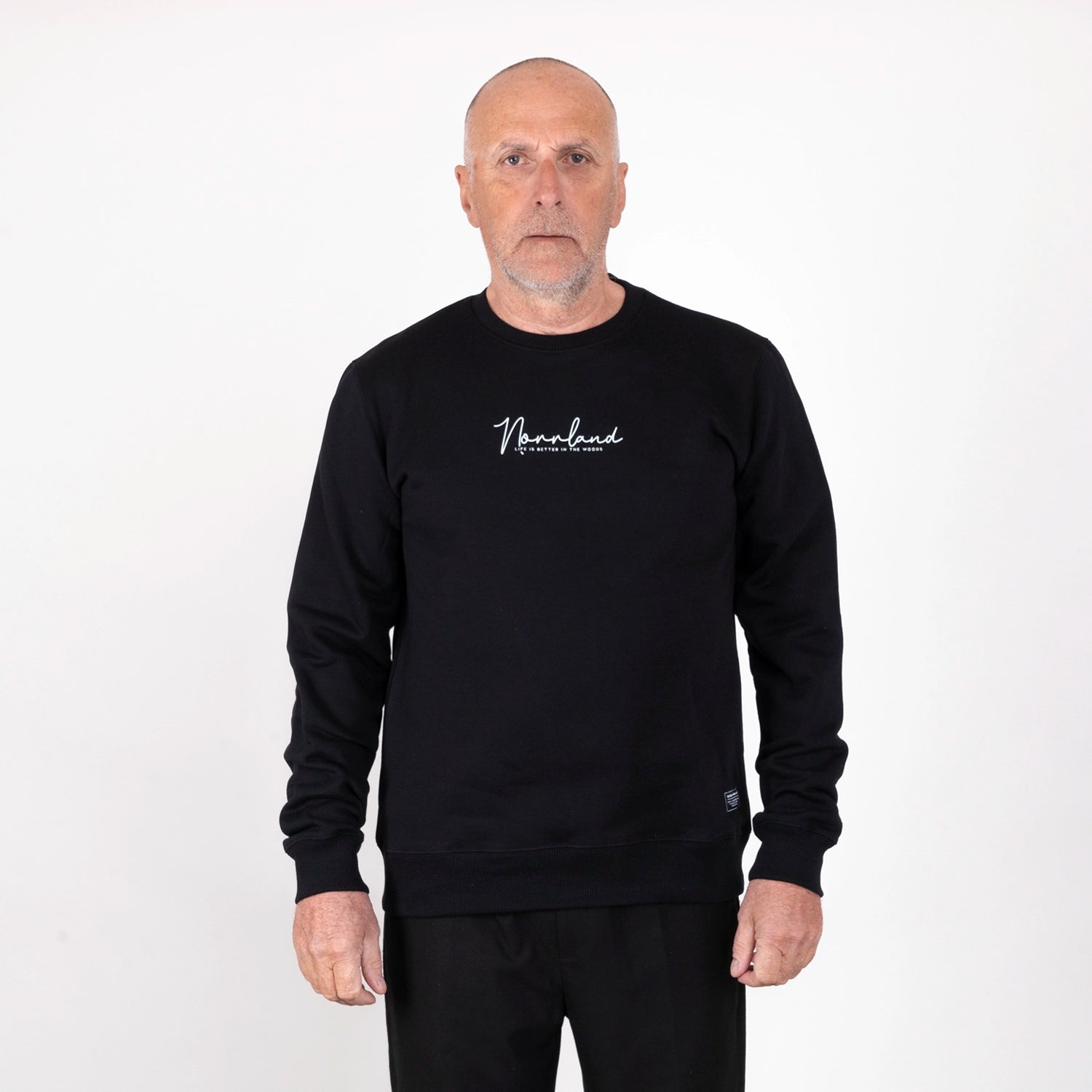 LIFE CREWNECK - BLACK