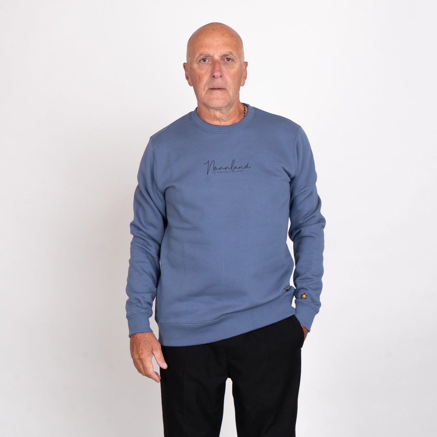 LIFE CREWNECK - INDIGO BLUE