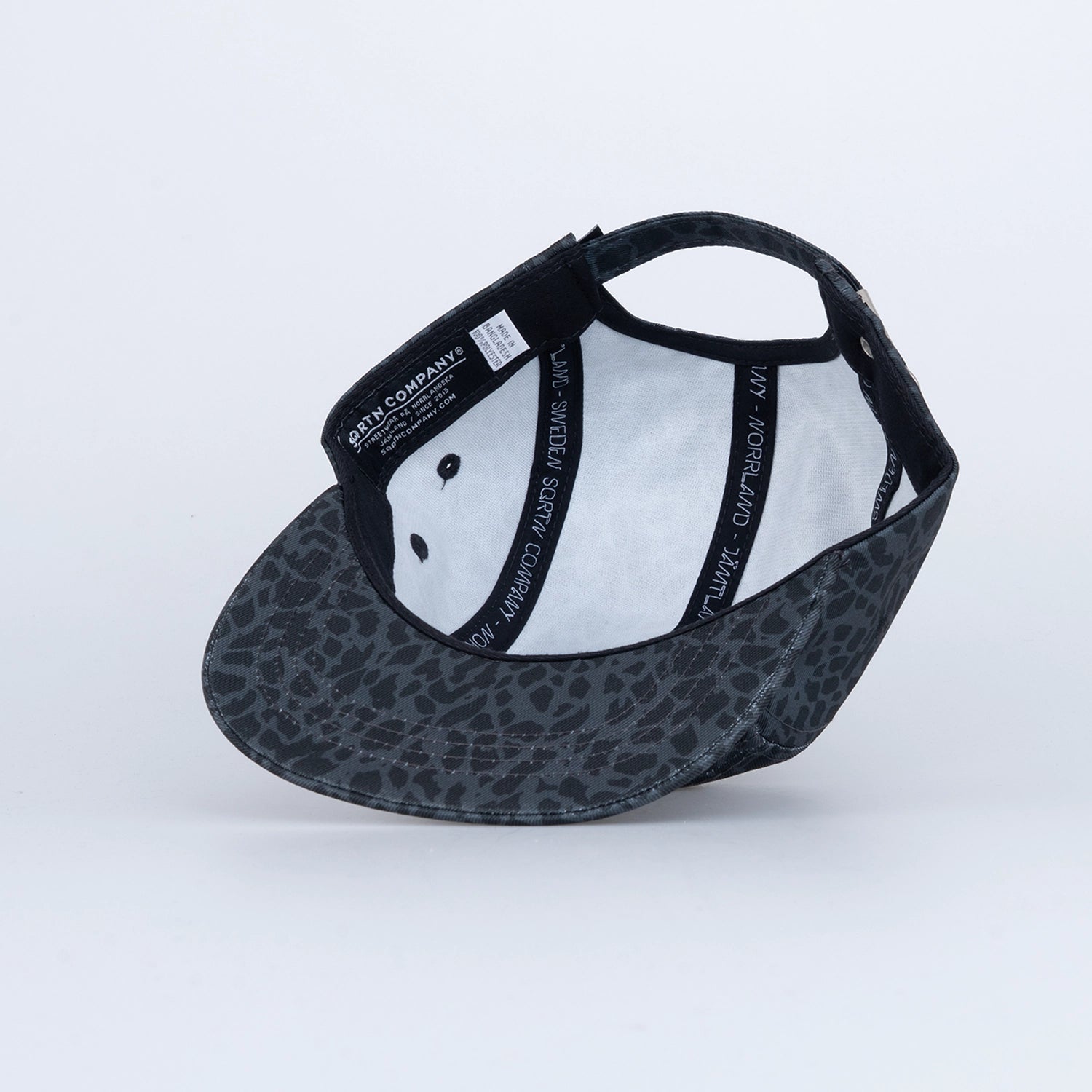 KIDS 5-PANEL CAP - LYNX CHARCOAL