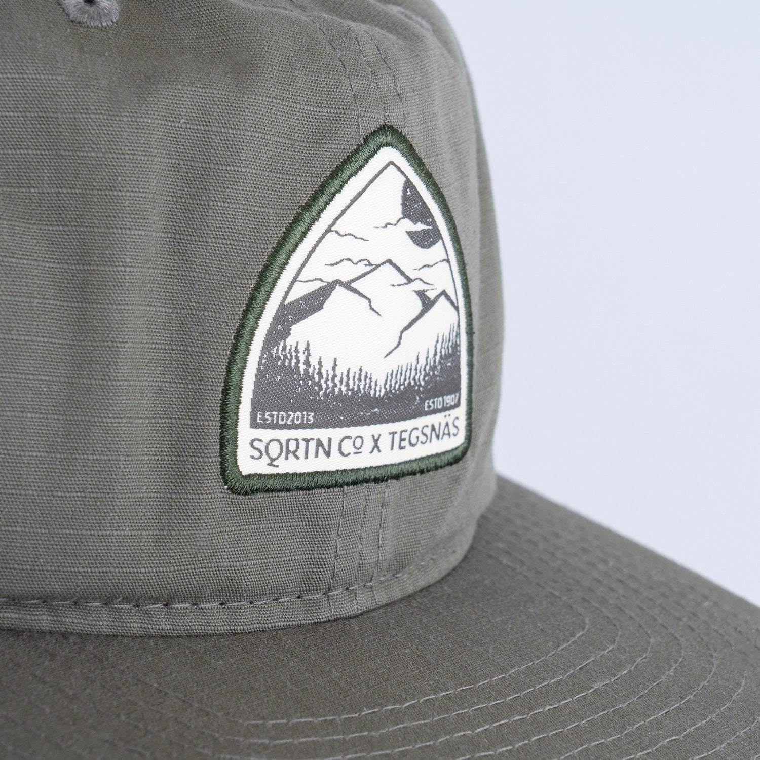 MOUNTAINS 6-PANEL KEPS - TEGSNÄS OLIVE