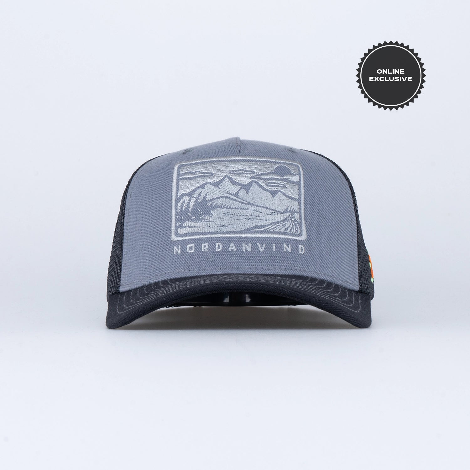 NORDANVIND TRUCKER CAP - HOOKED DARK GREY