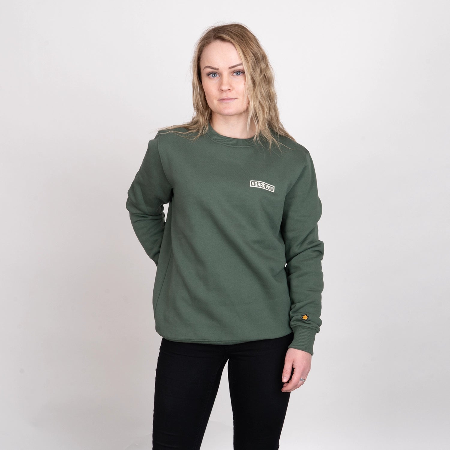 NORRÖVER CREWNECK - STONE OLIVE
