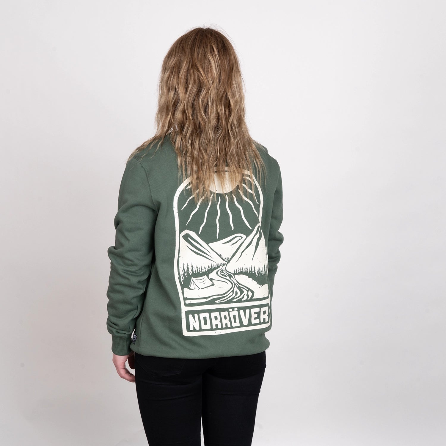 NORRÖVER CREWNECK - STONE OLIVE