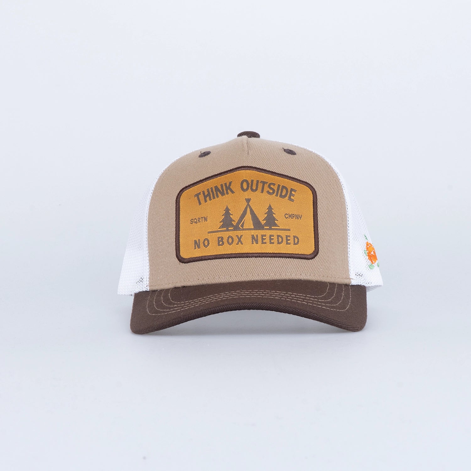 OUTSIDE KIDS TRUCKER CAP - KHAKI