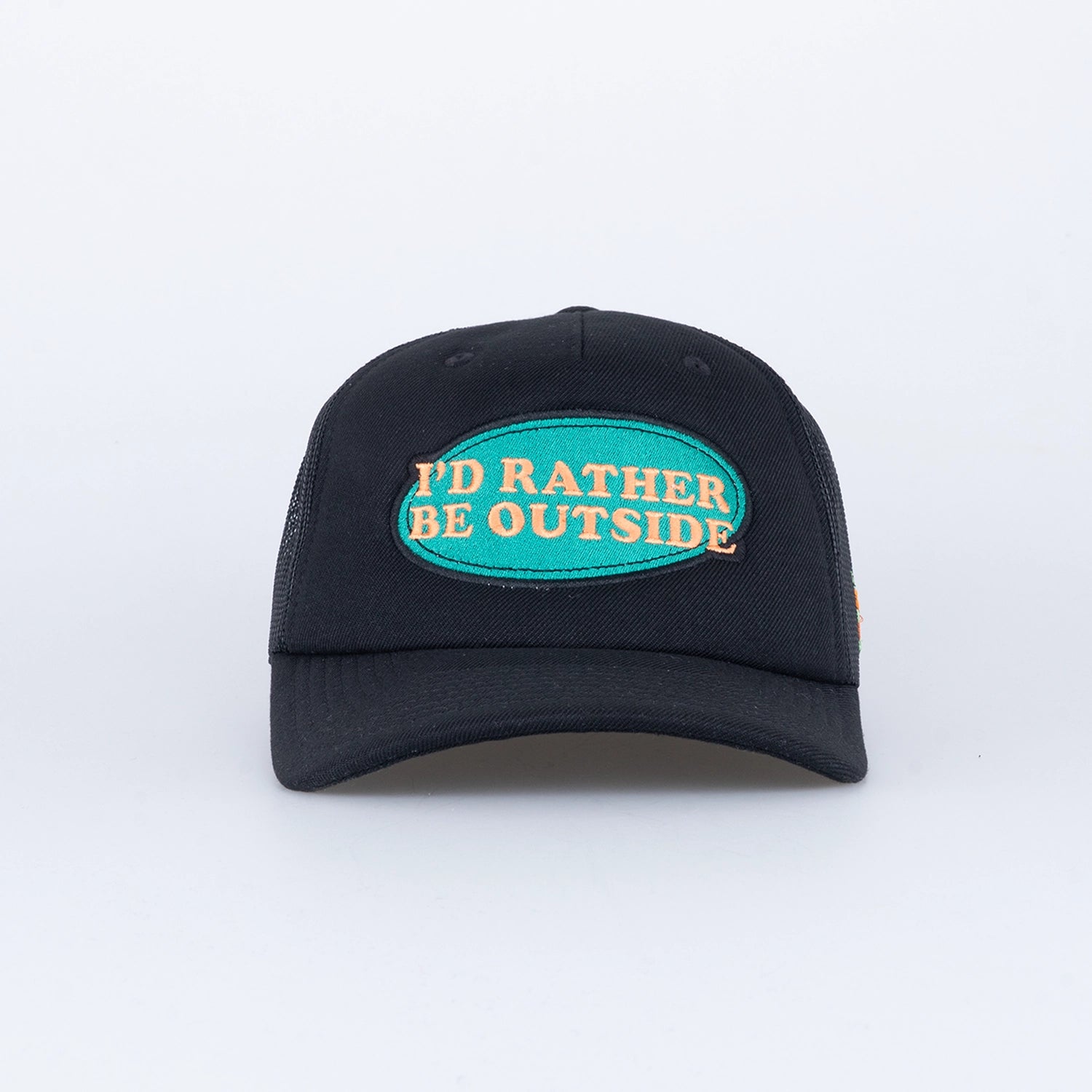 RETRO FOAM TRUCKER KEPS - HOOKED BLACK