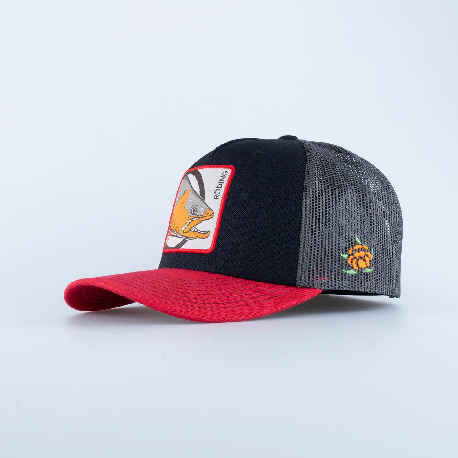RÖDING TRUCKER CAP - HOOKED BLACK