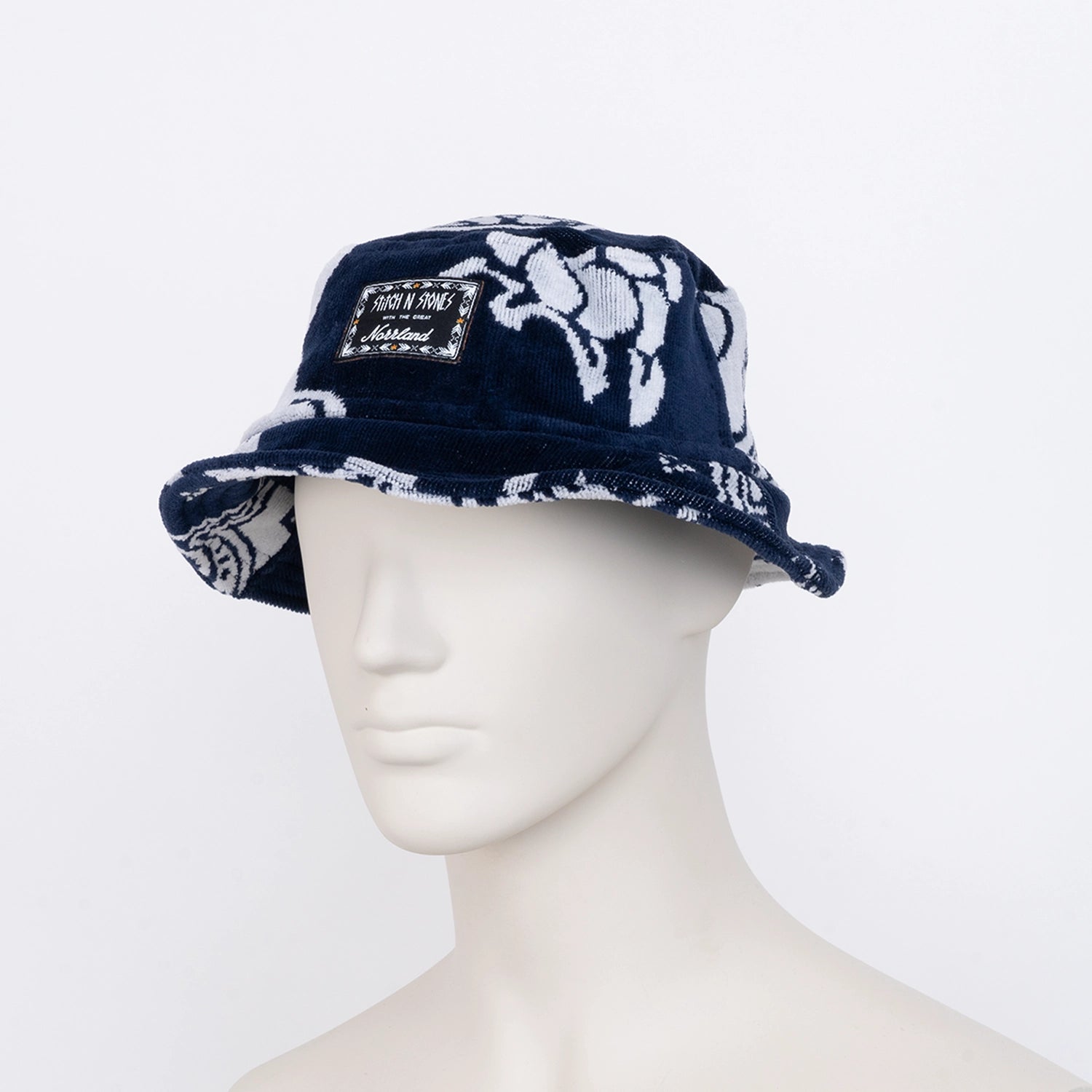 STITCH N STONES SAUNA HAT - NAVY