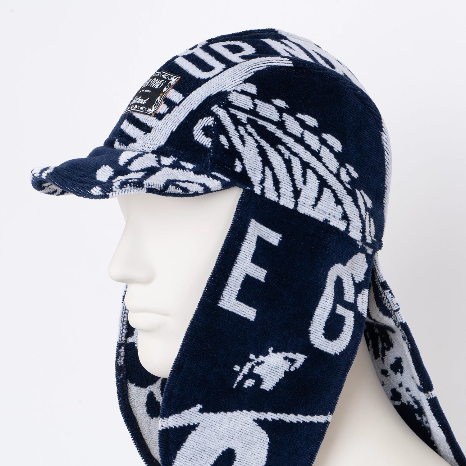 STITCH N STONES SAUNA CAP - NAVY