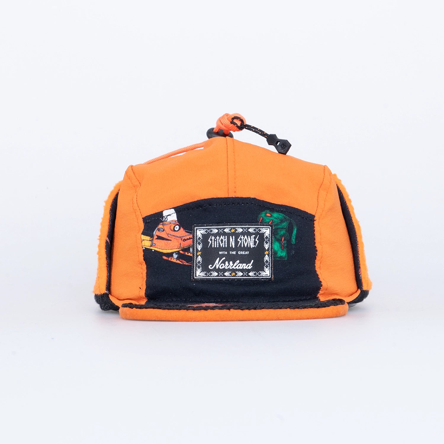 STITCH N STONES KIDS WINTER CAP - ICONS BLACK