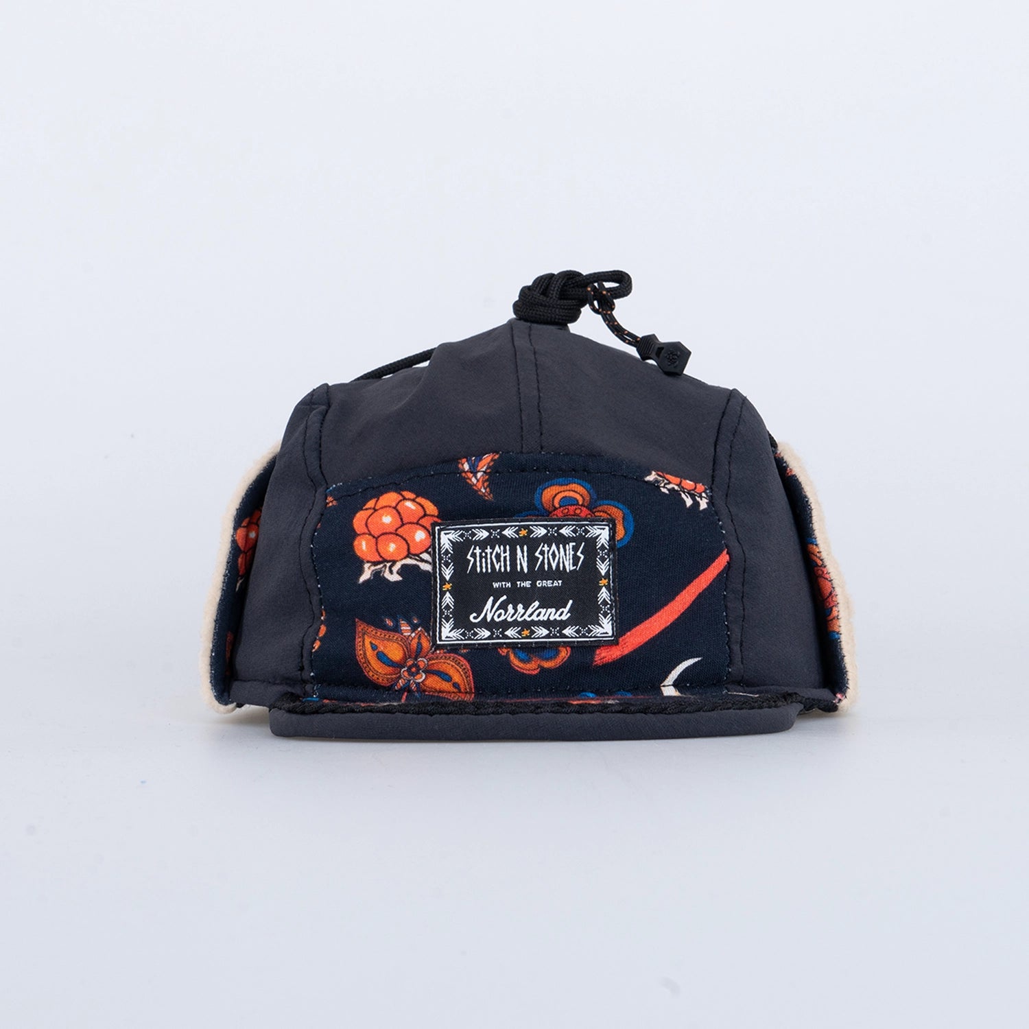 STITCH N STONES KIDS VINTER KEPS - SAPMI BLACK