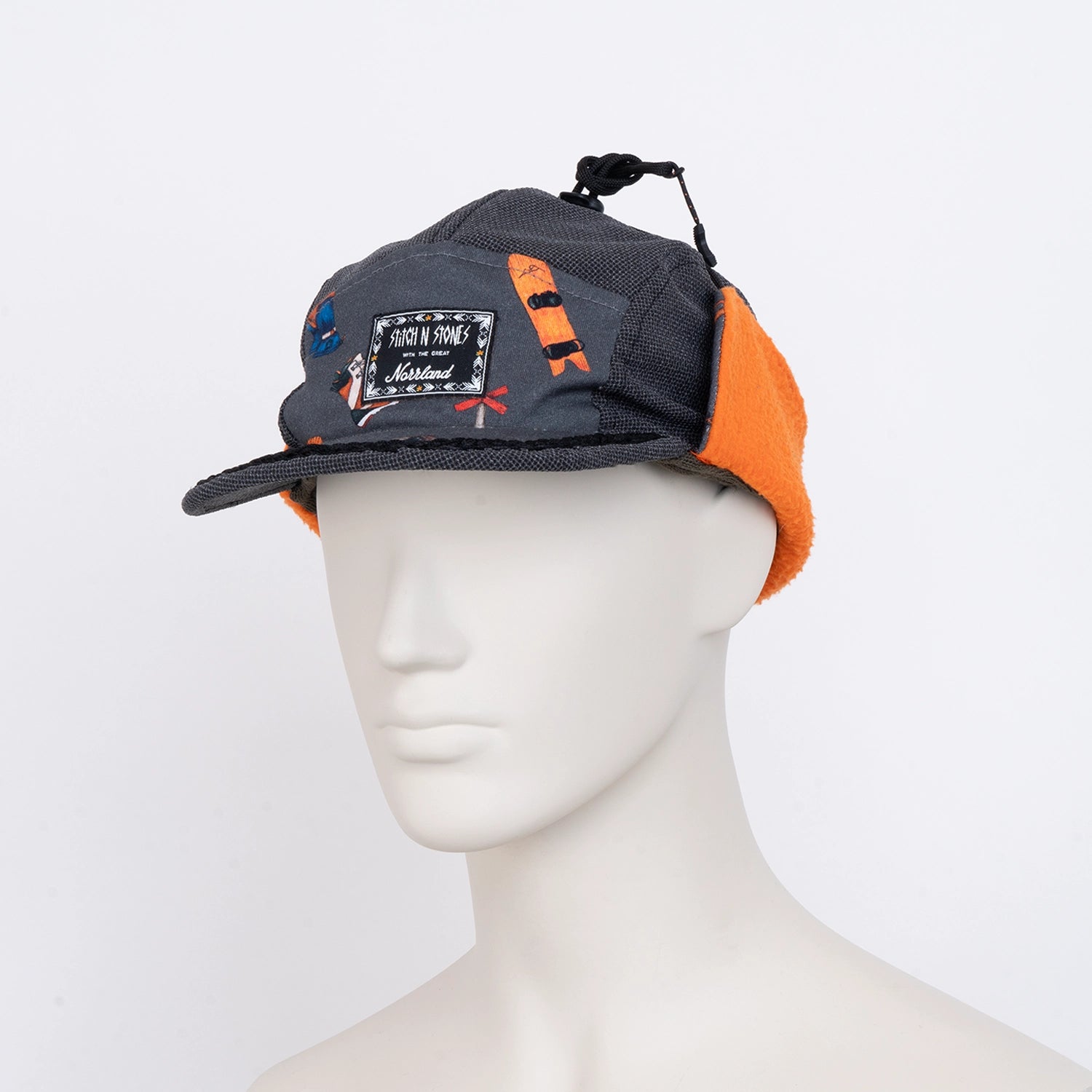 STITCH N STONES WINTER CAP - FJÄLL GREY