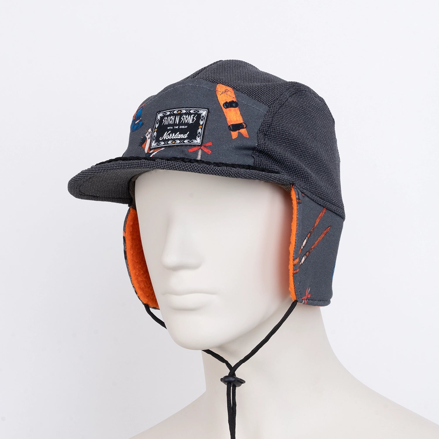 STITCH N STONES WINTER CAP - FJÄLL GREY