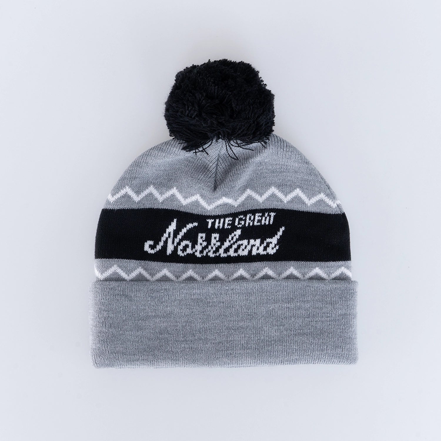 TGN POM POM BEANIE - GREY