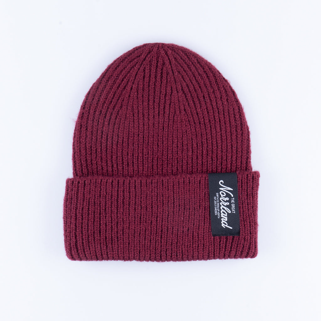 TGN RAW BEANIE - MAROON