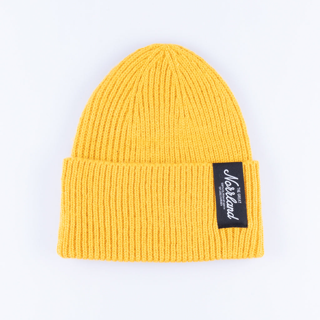 TGN RAW BEANIE - MUSTARD