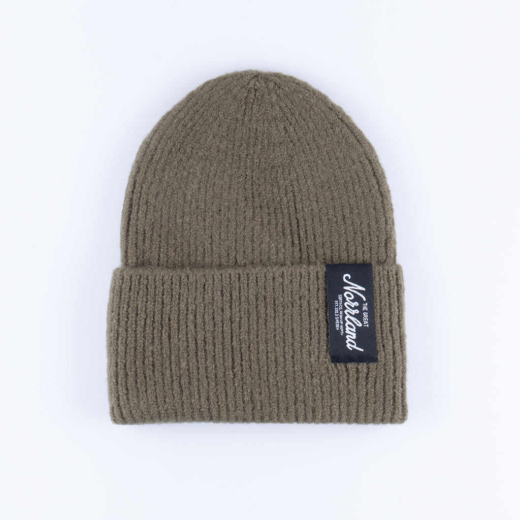 TGN RAW BEANIE - OLIVE