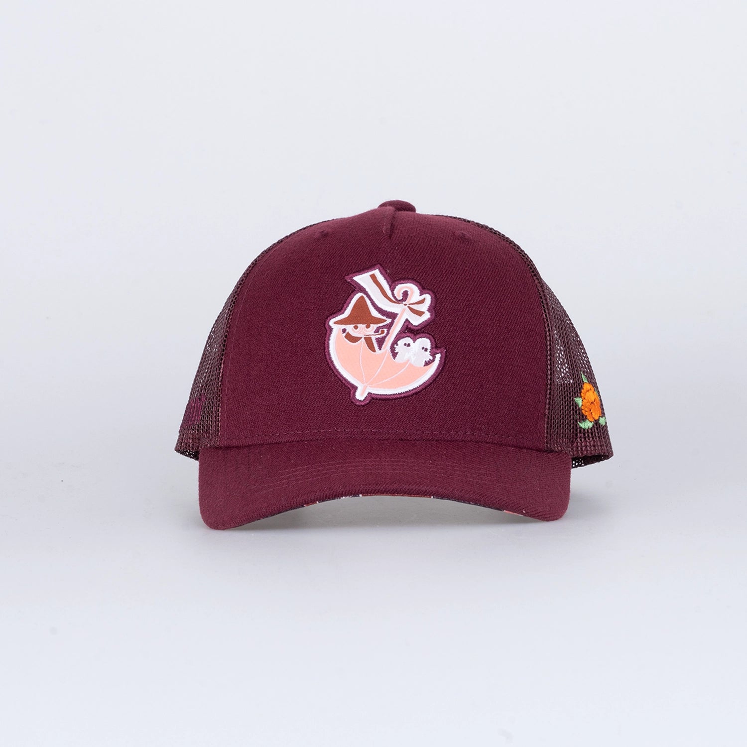UMBRELLA KIDS TRUCKER CAP - MOOMIN BURGUNDY