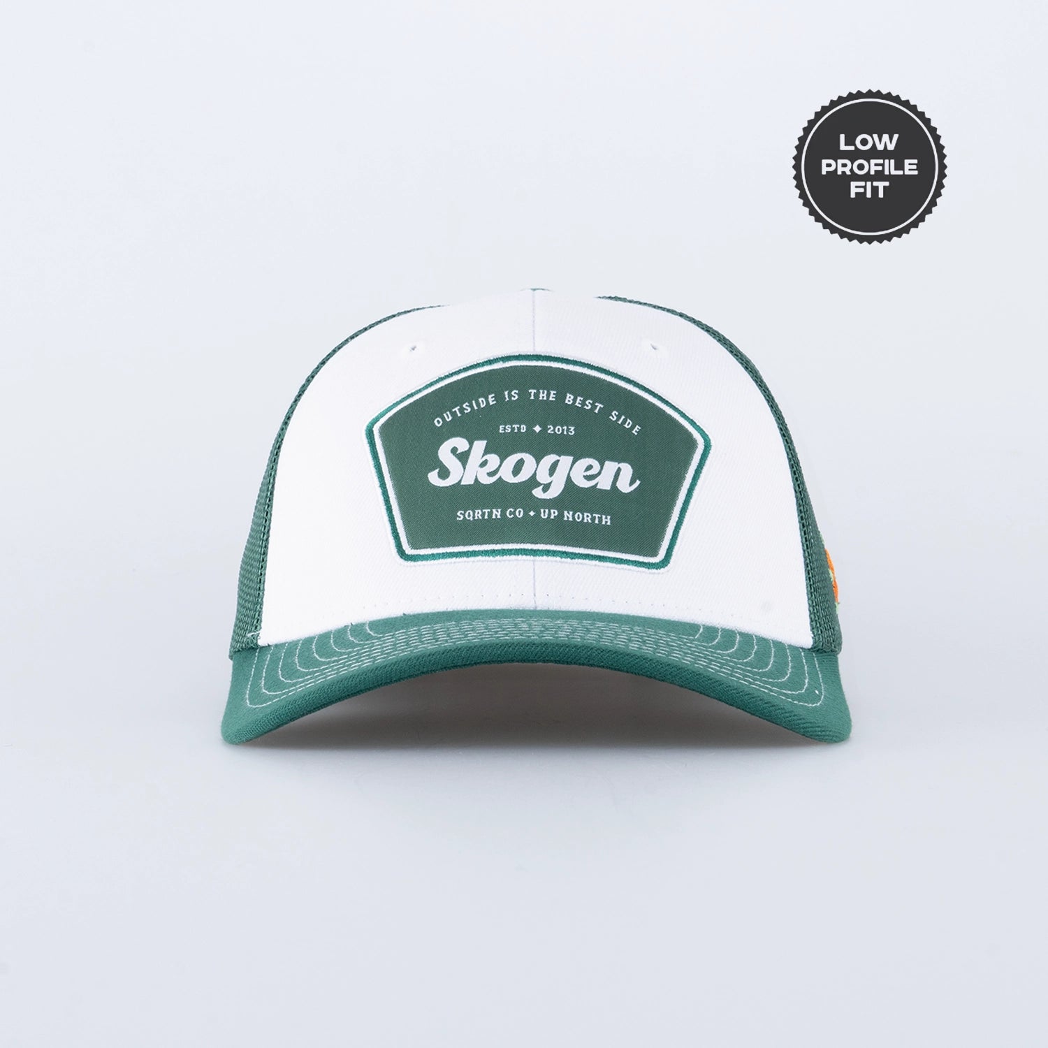 VILDMARKEN TRUCKER LOW CAP - WHITE
