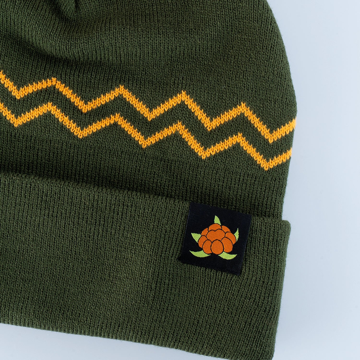 CB POM POM BEANIE - OLIVE