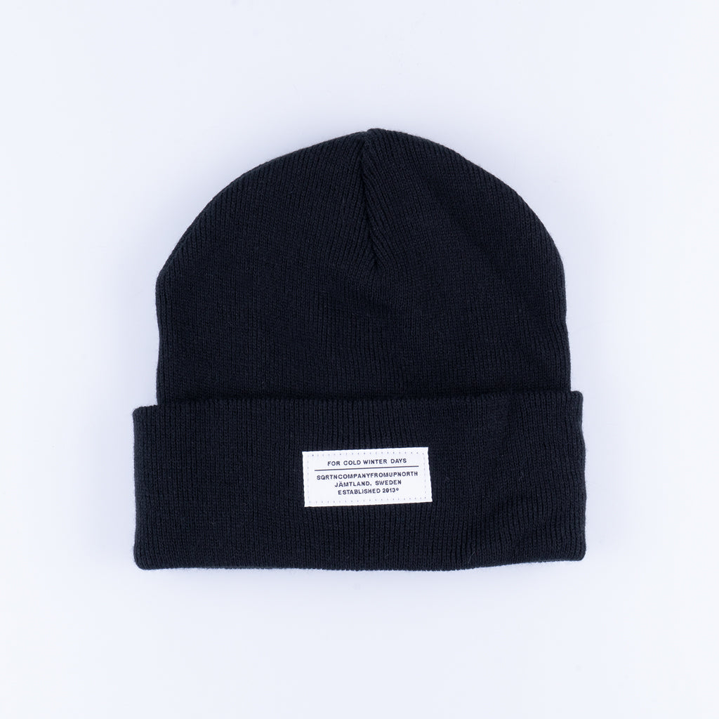 COLD WINTER BEANIE - BLACK