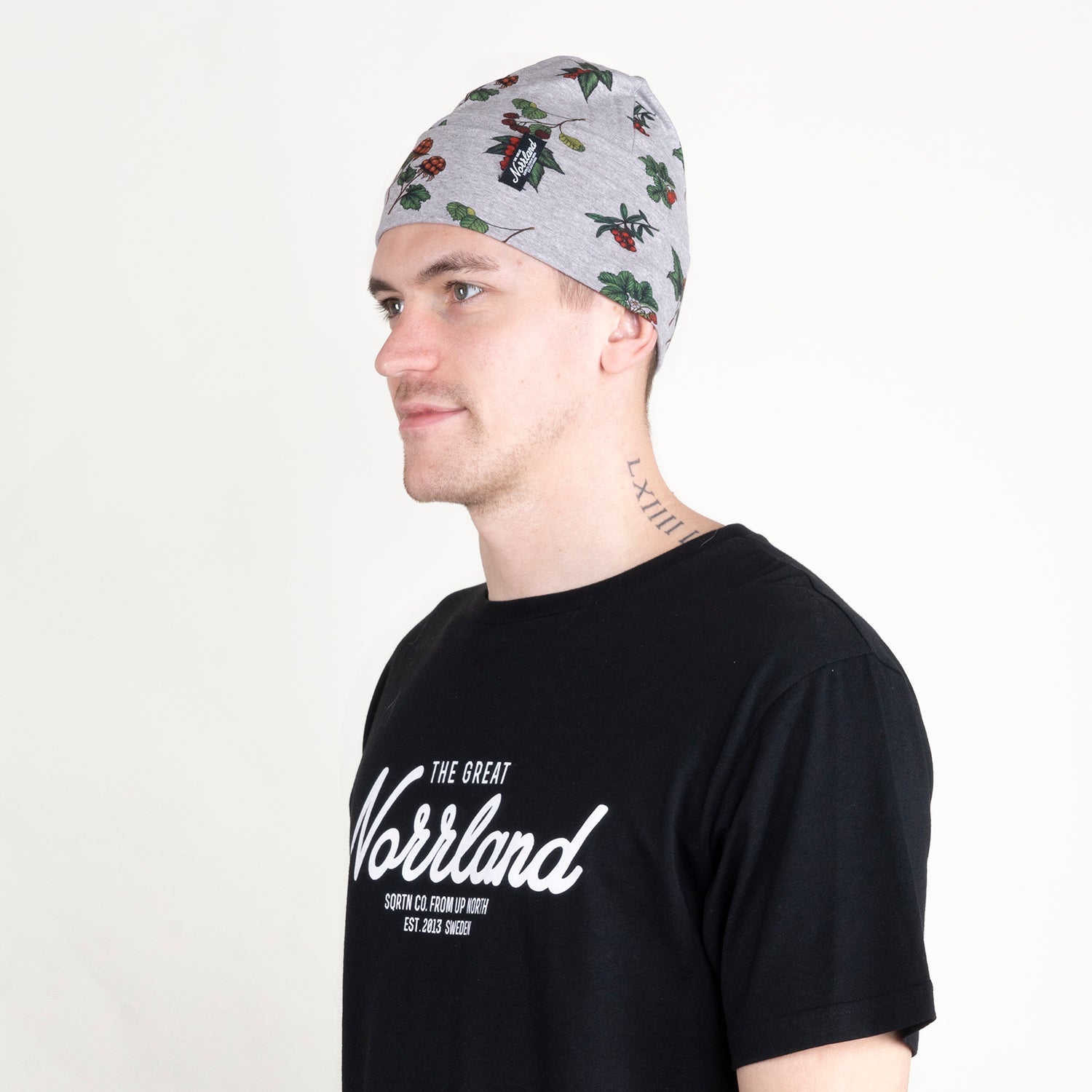 BERRY BEANIE - GREY