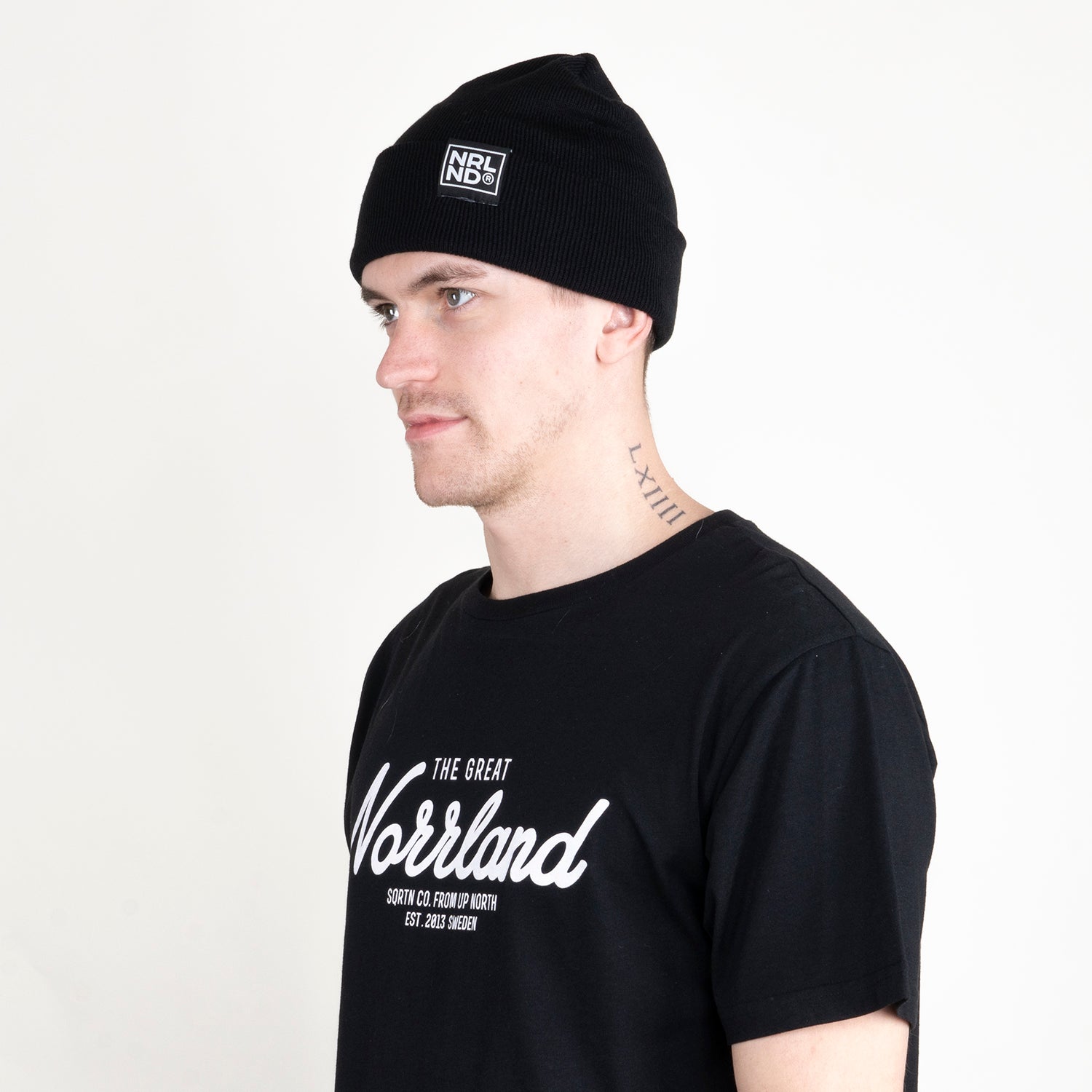 NRLND BEANIE - DARK GREY