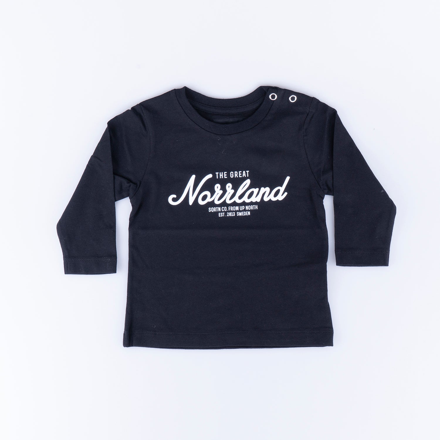 GREAT NORRLAND LONGSLEEVE - BLACK